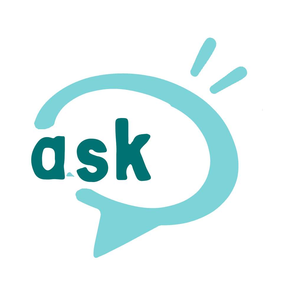 Ask Text Effect and Logo Design Word