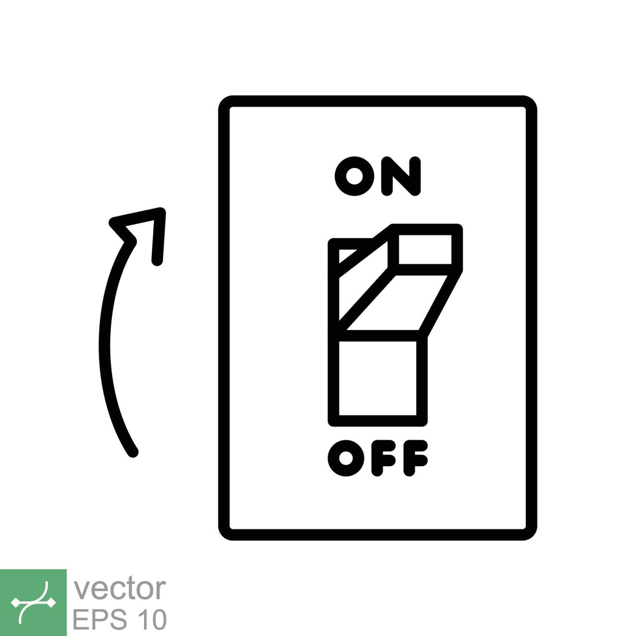 Please Turn Off Lights When Not In Use Sticker Vector Stock ...