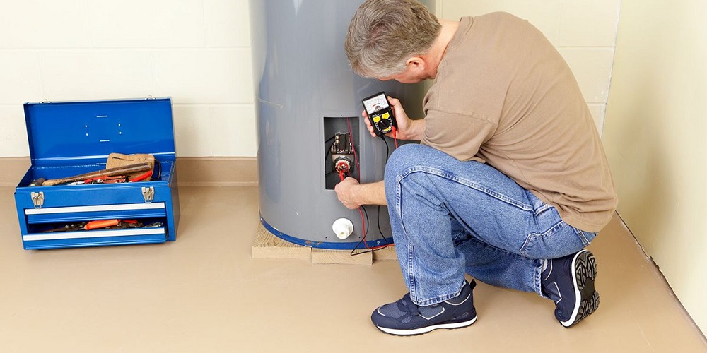 How to test water heater element